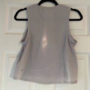Lululemon Athletica Light Gray Muscle Tee